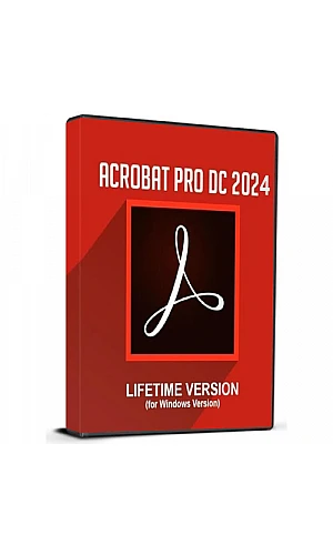 Adobe Acrobat Pro DC 2024 (Windows) (Lifetime License / Global)