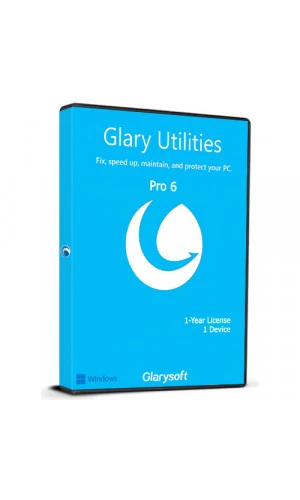 Glary Utilities Pro 6 (1 Year / 1 Device License) (Windows) (Subscription / Global)